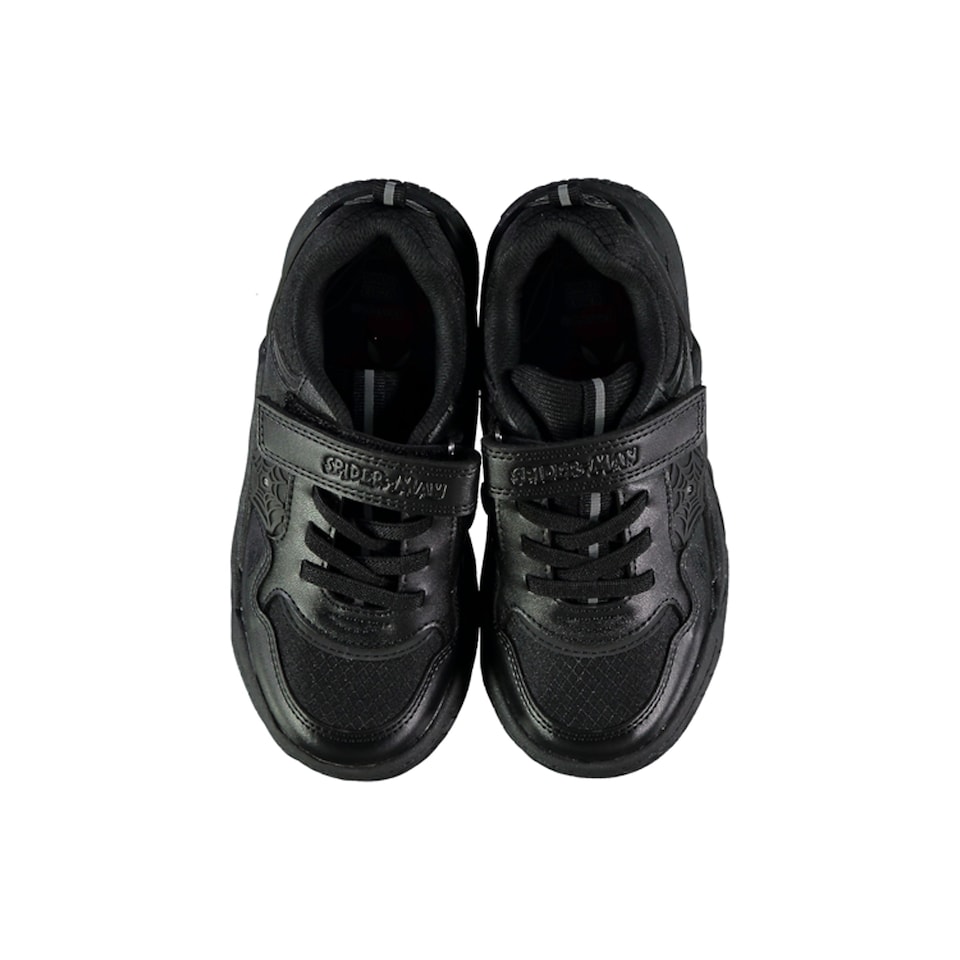 Marvel Spider-Man School Trainers in Black
