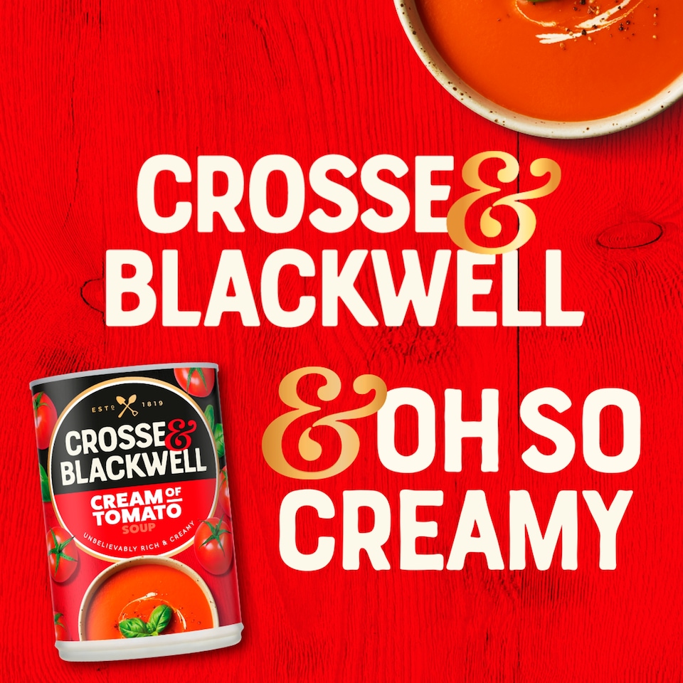 image 1 of Crosse And Blackwell Cream of Tomato Soup 400G