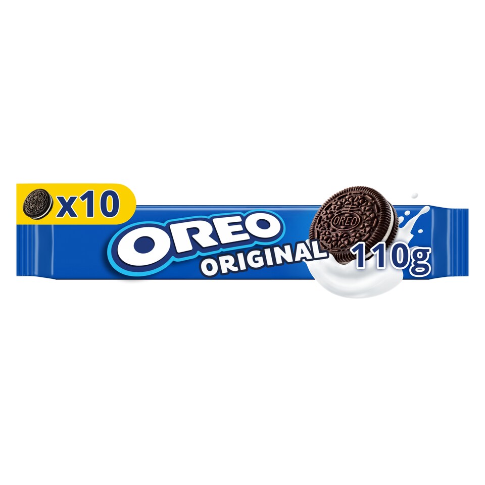 obrázok 1 z OREO Original kakaové sušienky s náplňou s vanilkovou príchuťou ideálne na cesty 10 sušienok 110 g