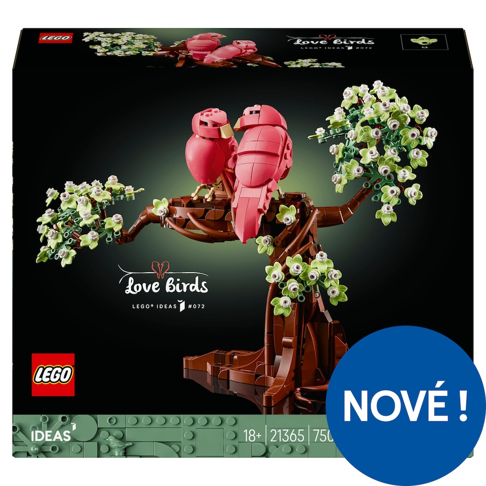Obrázek 1 pro produkt LEGO Ideas 21365 Zamilovaní ptáčci