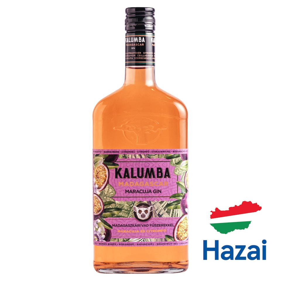 Kalumba Madagascar maracuja gin 37,5% 0,7 l   1. kép