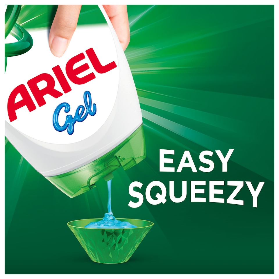image 1 of Ariel Laundry Detergent Gel 1254ML 38 Washes