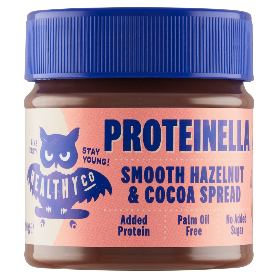 image 1 of HealthyCo Proteinella Smooth Hazelnut & Cocoa Spread 200g