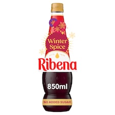Ribena No Added Sugar Squash - Winter Spice 850ml