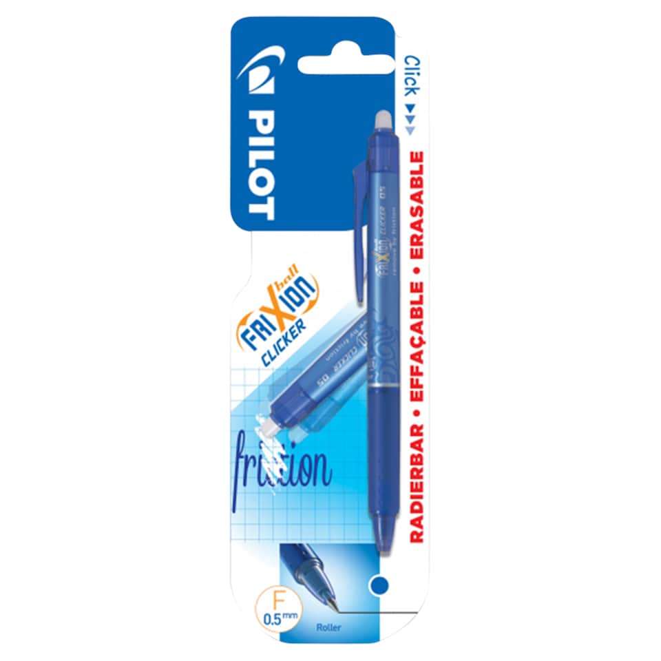 Pilot Frixion Ball Gumovací pero roller stiskací 0,5mm