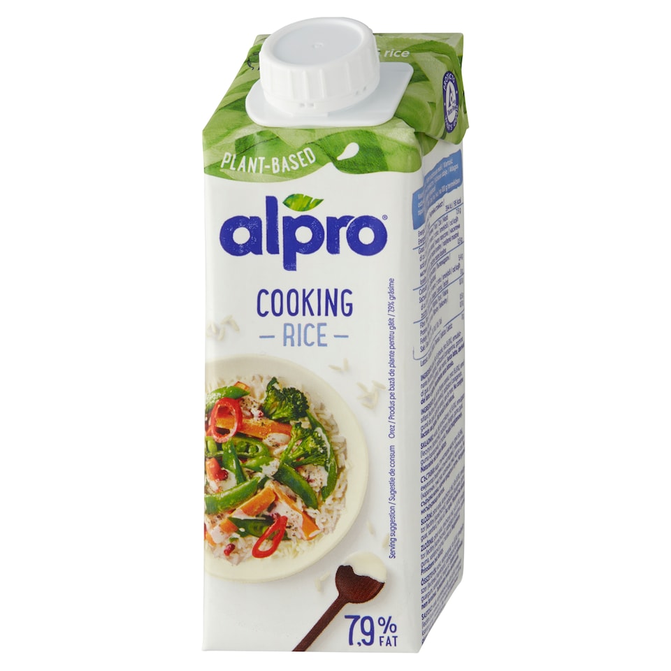 Obrázek 1 pro produkt Alpro Rýžová alternativa smetany na vaření 250ml