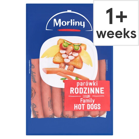 Morliny Hot Dog Family Pack 550G Tesco Groceries