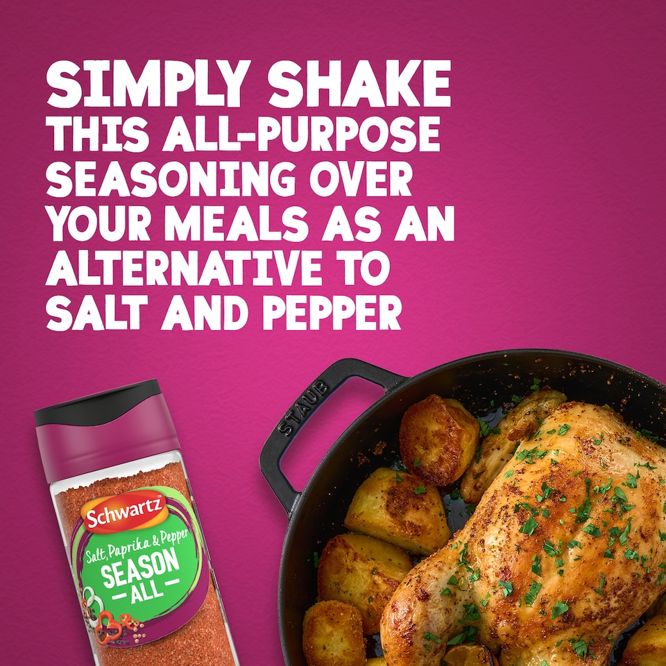 image 1 of Schwartz Salt, Paprika & Pepper Season All Seasoning 70g