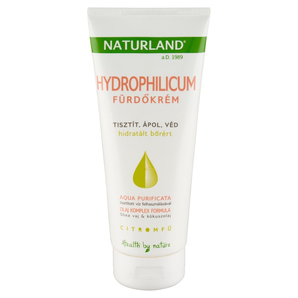 Naturland Hydrophilicum citromfű fürdőkrém 180 ml