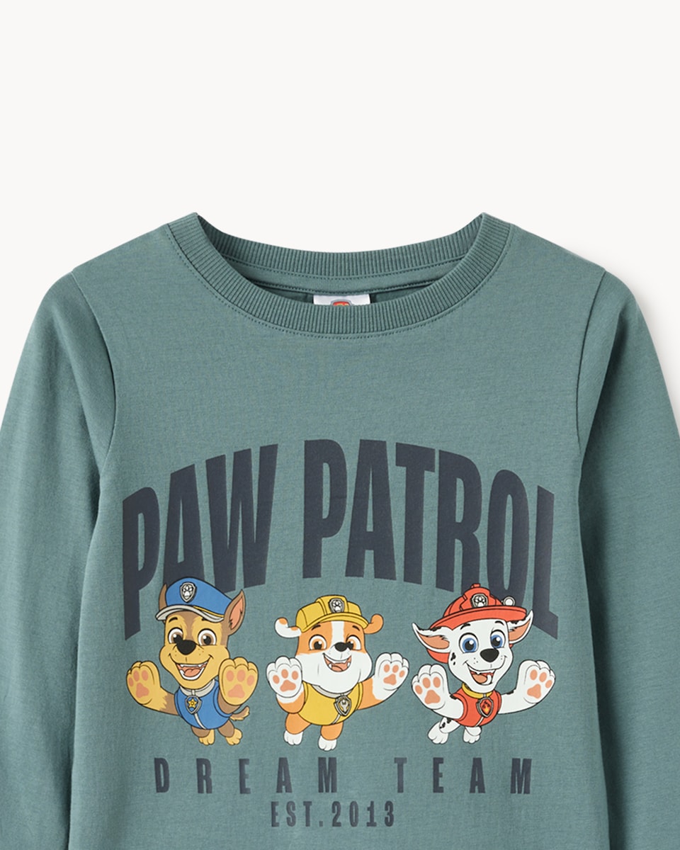 image 1 of Paw Patrol Pure Cotton Pyjama Set in Multi