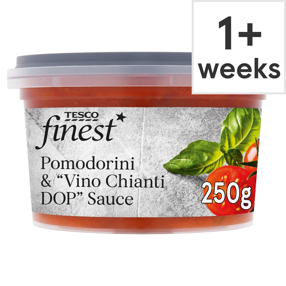 Tesco Finest Pomodorini Vino Chianti DOP Sauce 250g Tesco Groceries tesco-finest-pomodorini-vino-chianti-dop-sauce-250g-tesco-groceries