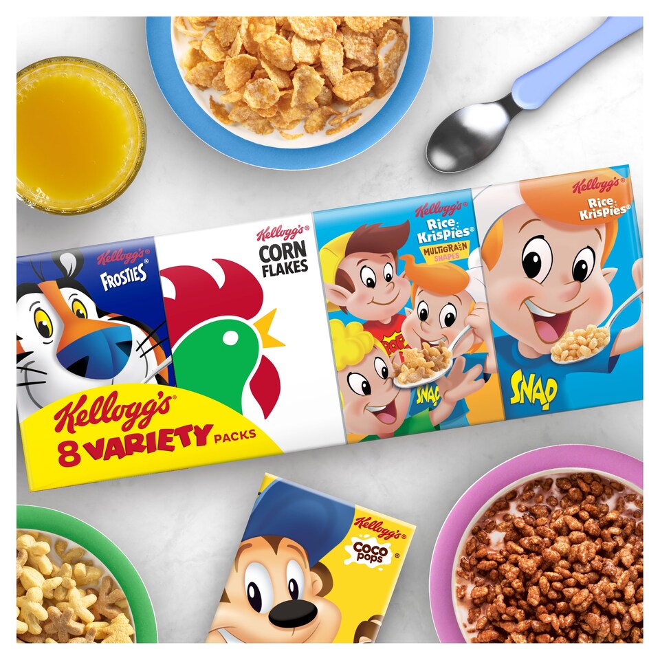image 1 of Kellogg's Variety Cereal 8 Pack 191G