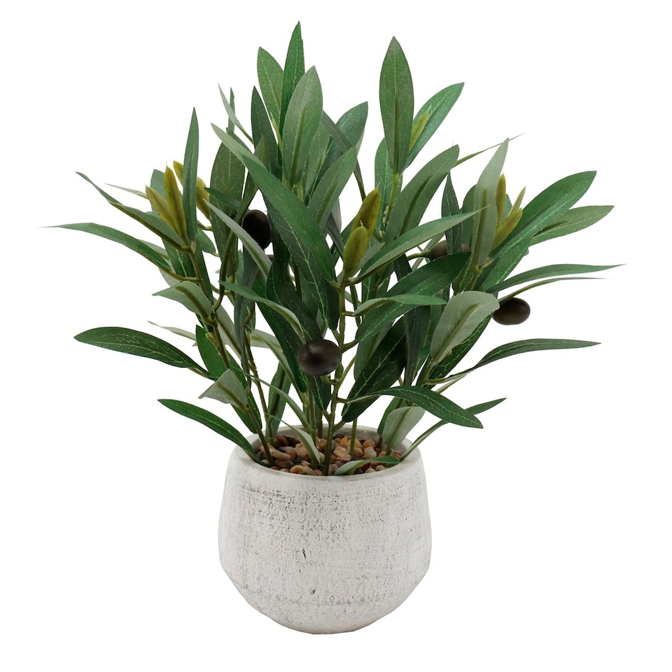 Bayswood Artificial Olive Tree In Pot