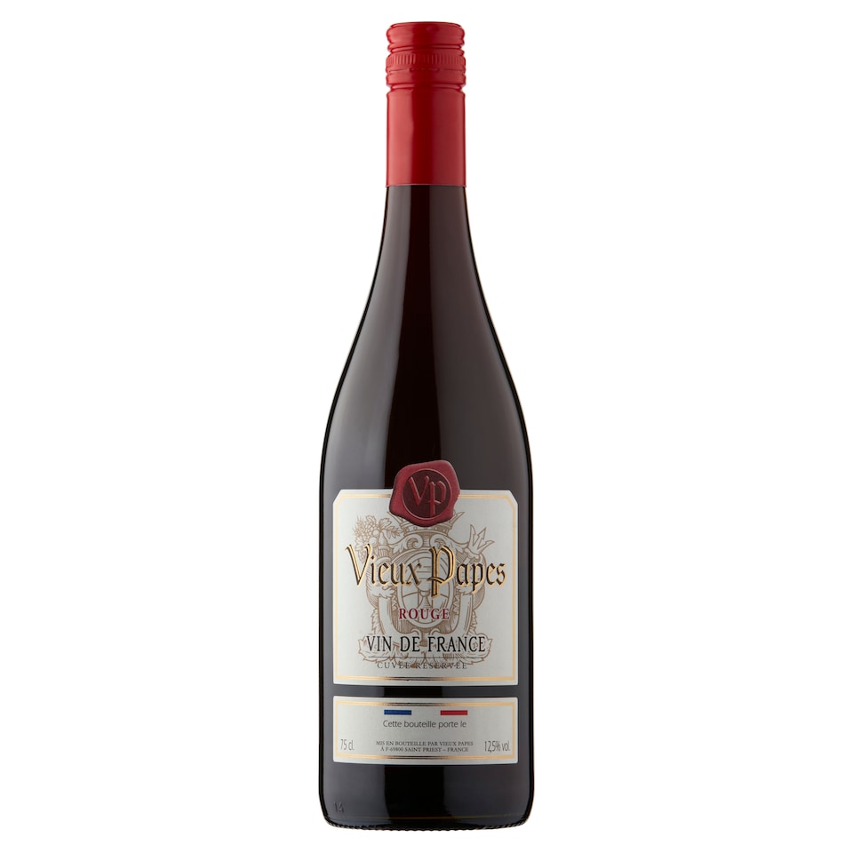 image 1 of Vieux Papes Red Wine 750Ml