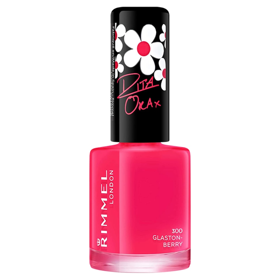 image 1 of Rimmel Nailpolish 60 Seconds Rita Ora Glaston Berry 8Ml