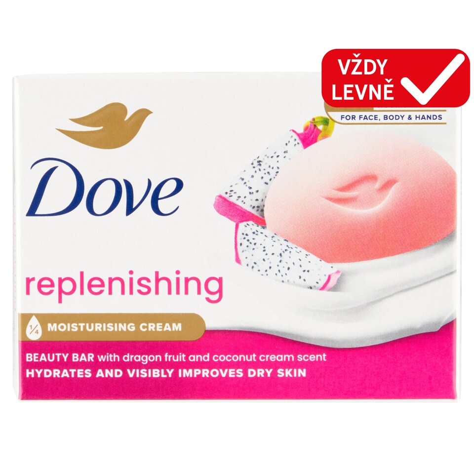 Obrázek 1 pro produkt Dove Replenishing krémová tableta na mytí 90g