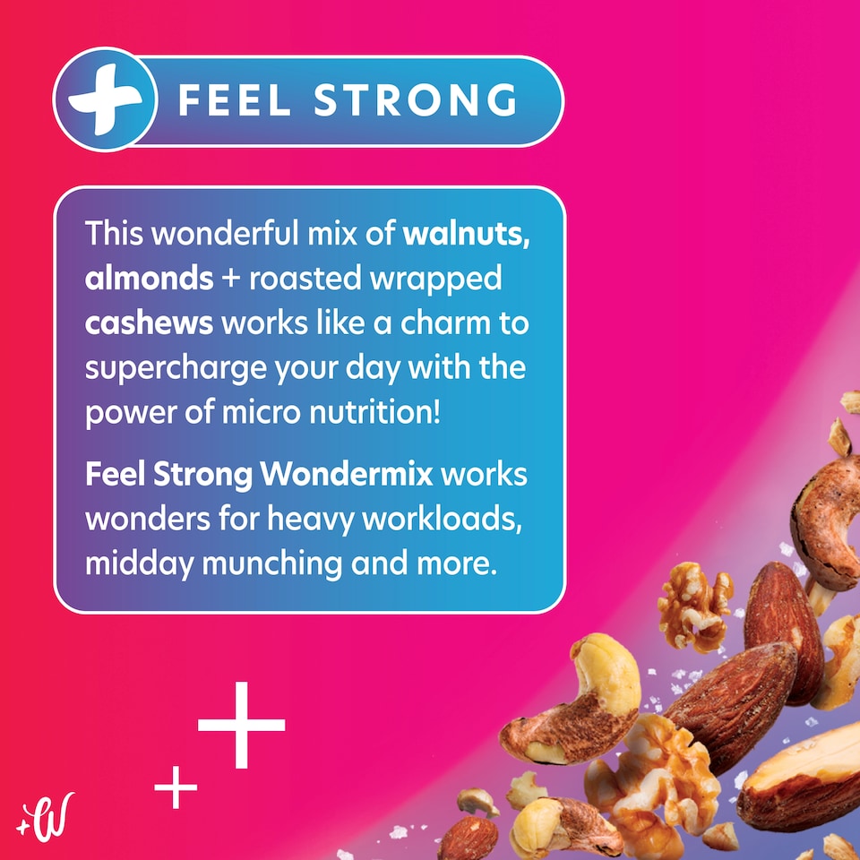 image 1 of Whitworths Wondermix Feel Strong Nut Mix 190g