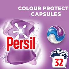 Persil Colour 3 In 1 Laundry Washing Capsules 32 Washes 675.2G