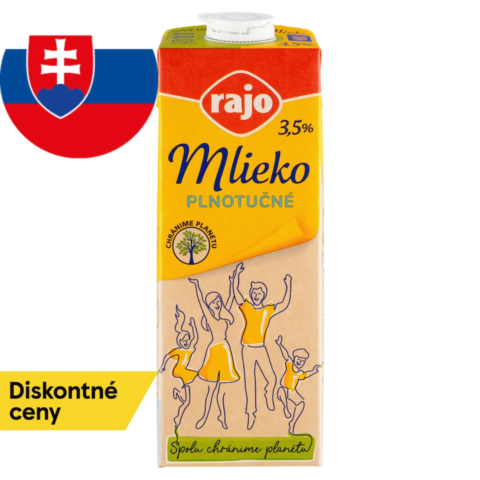 image 1 of Rajo Whole Milk 3.5% 1 L