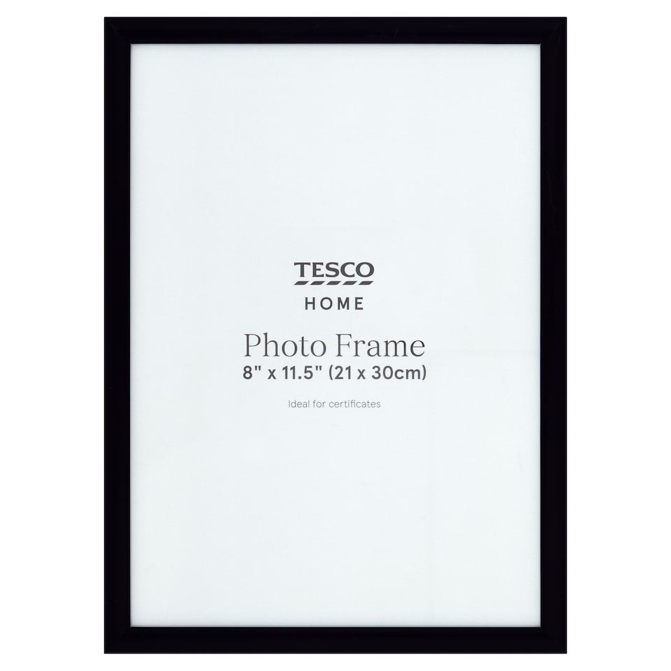 F&F Home Basic Plastic Frame Black A4