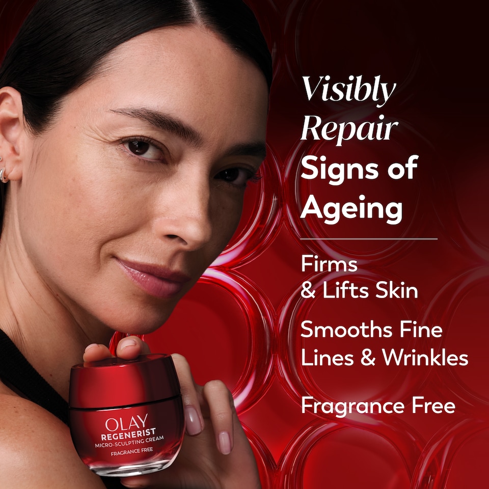 image 1 of Olay Regenerist Fragrance Free Day Cream Moisturiser 50ml