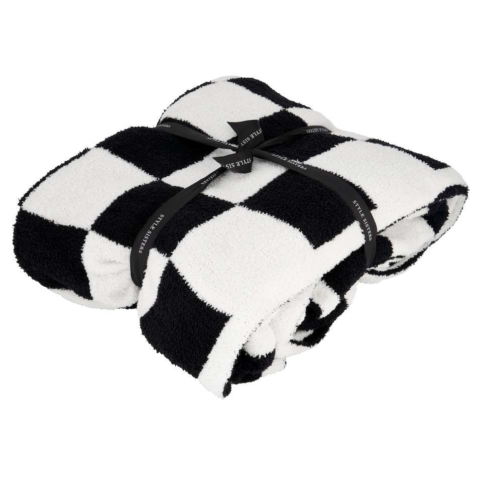 Style Sisters Chequered Throw