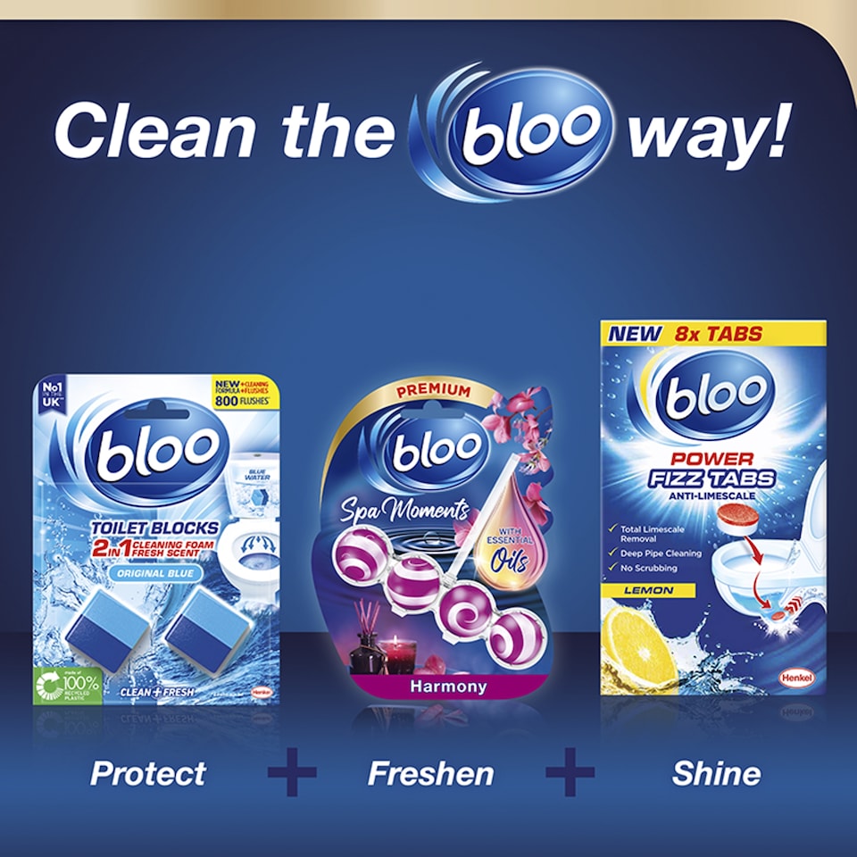 image 1 of Bloo Spa Moments Rim Block - Harmony 50g