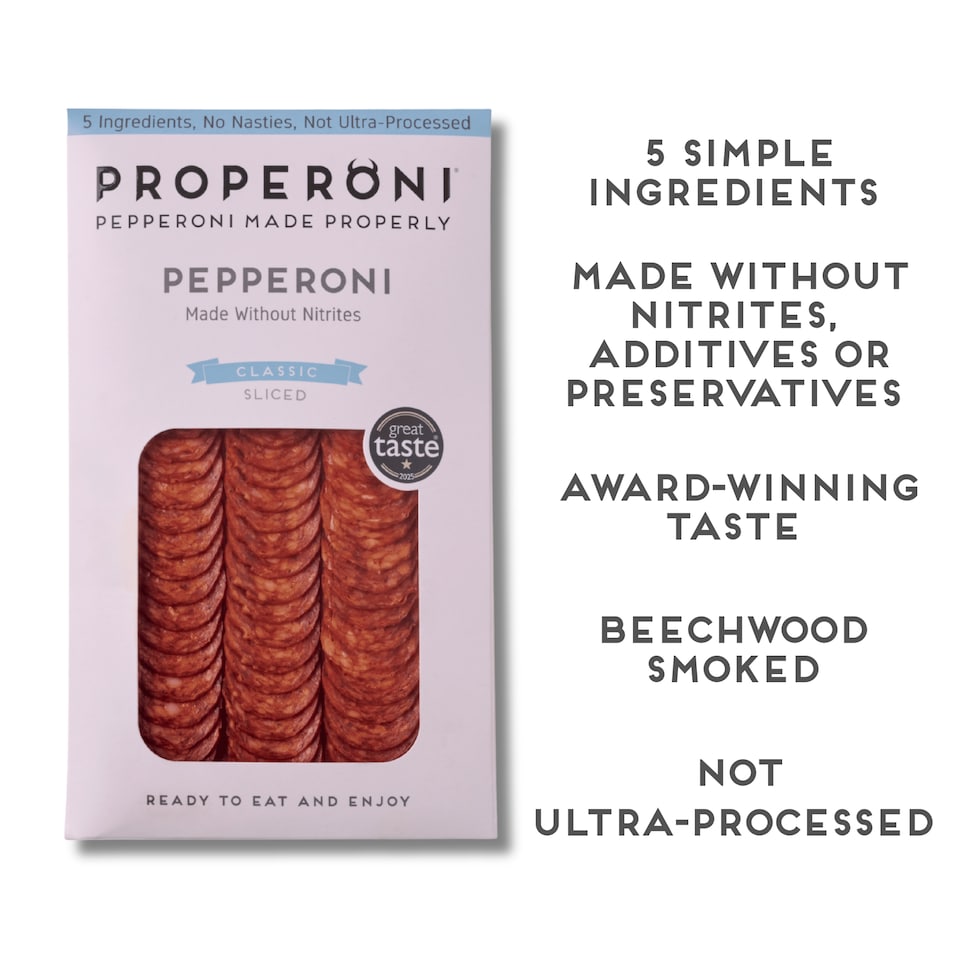 image 1 of Properoni Classic Sliced Pepperoni 80g