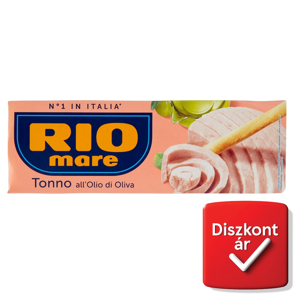 Rio Mare tonhaldarab olívaolajban 3 x 80 g
