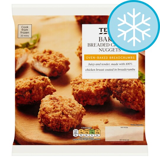 Tesco Frozen Baked Chicken Nuggets 450g Tesco Groceries