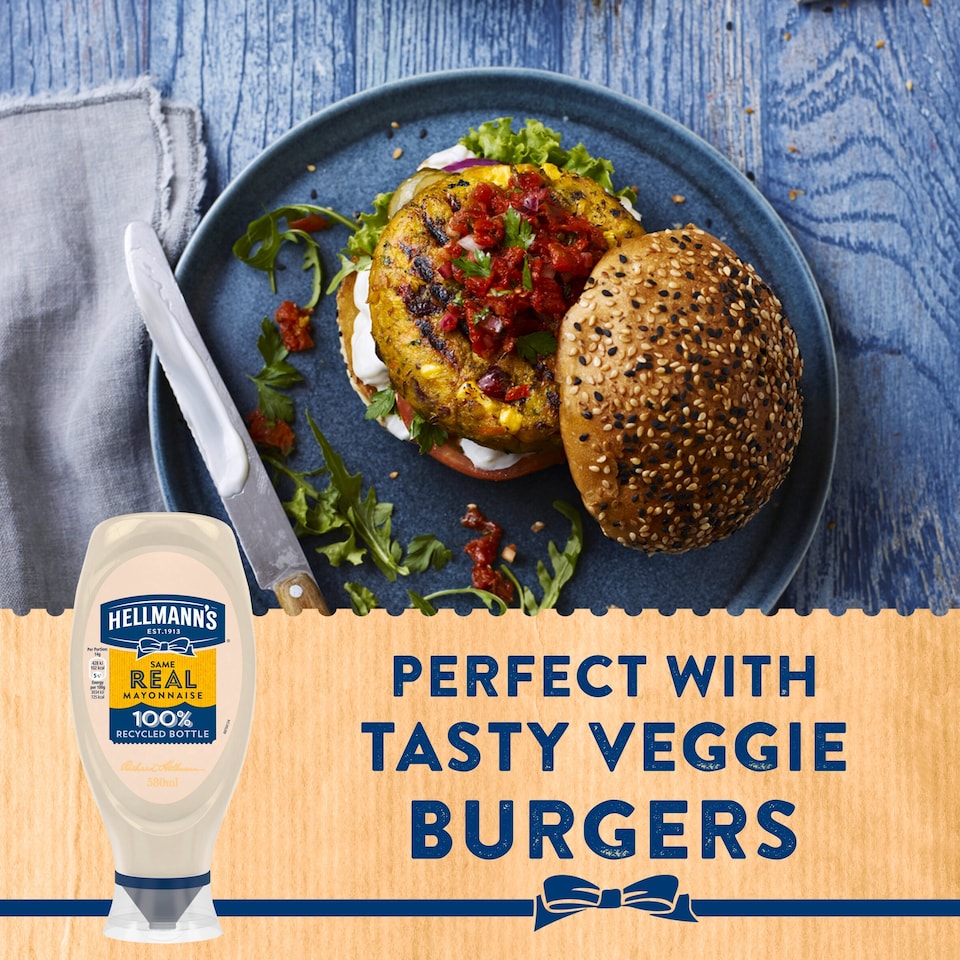 image 1 of Hellmann's Real Mayonnaise Squeezy 580ml