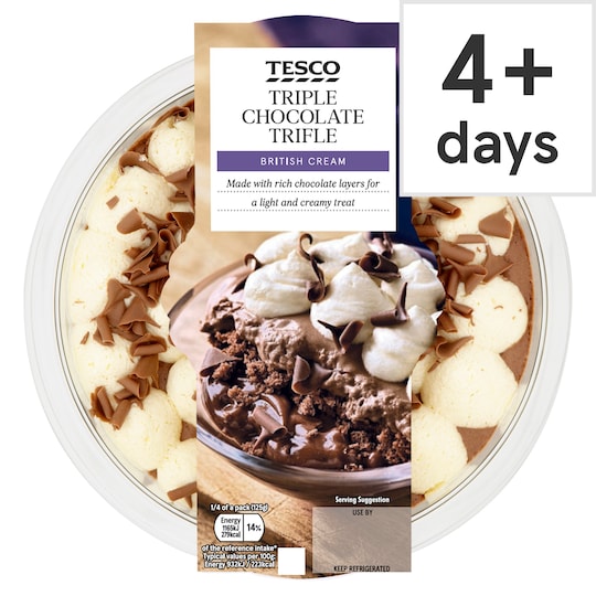 Tesco Trifle Chocolate 500G Tesco Groceries