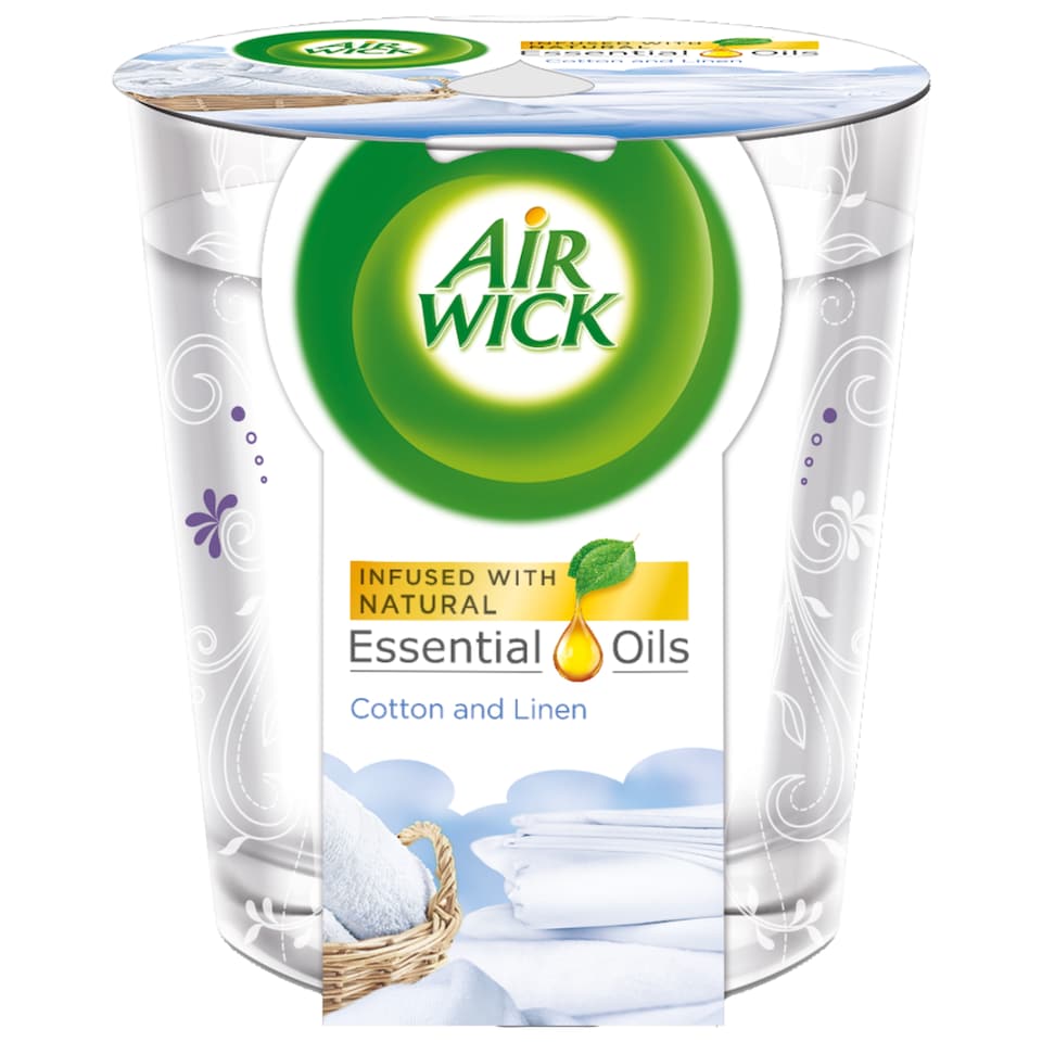 image 1 of Air Wick Candle Cotton & Linen
