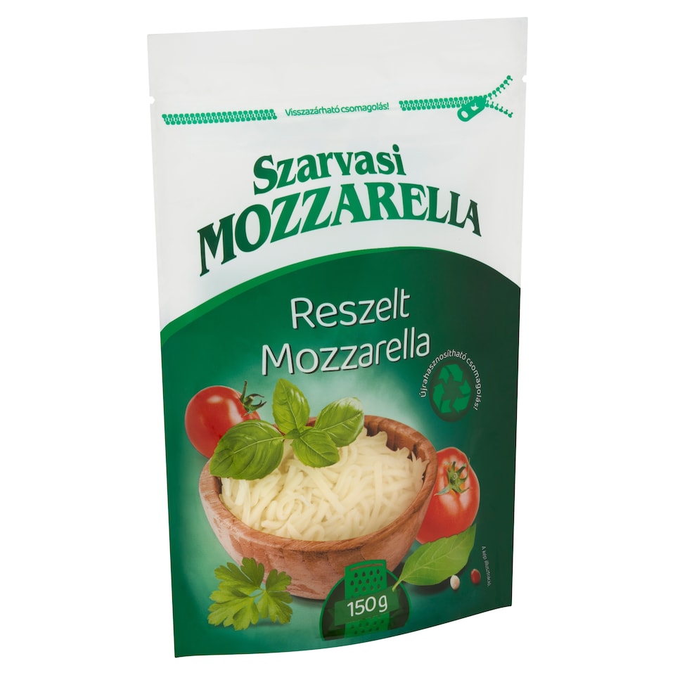 Szarvasi Reszelt Mozzarella 150 g  1. kép
