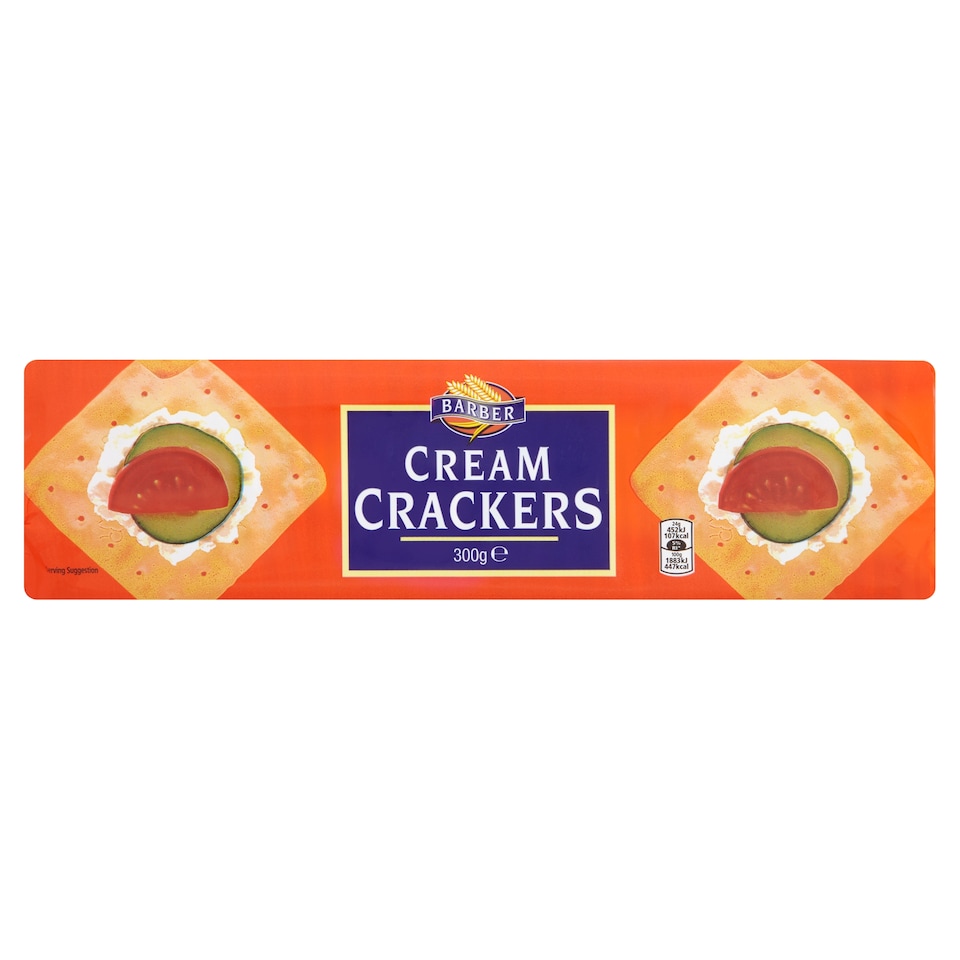 image 1 of Barber Cream Crackers 300G