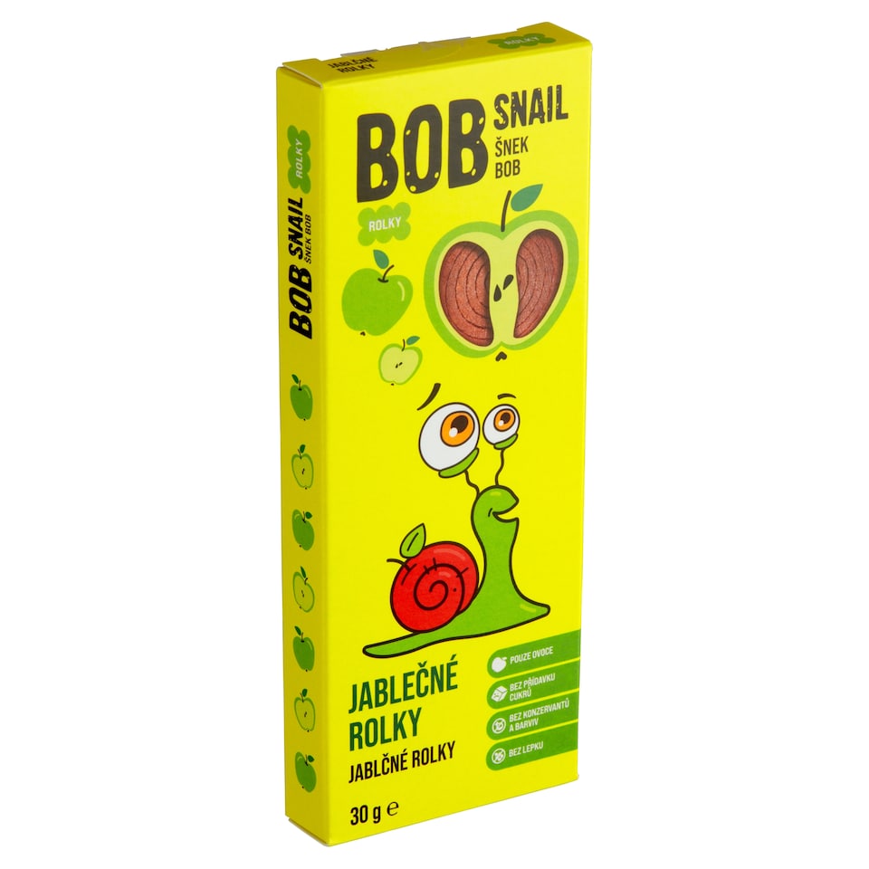 Obrázek 1 pro produkt Šnek Bob Jablečné rolky 30g