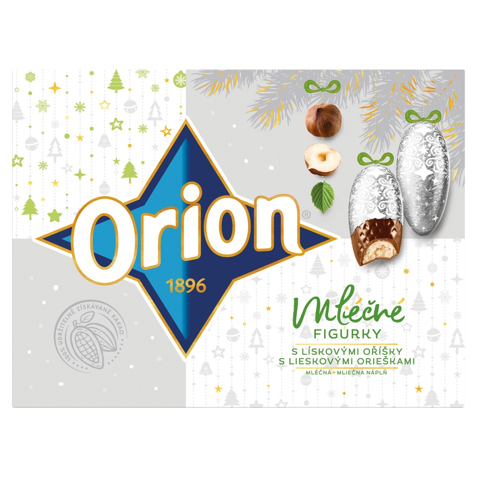 obrázok 1 z ORION Mliečne figúrky s lieskovými orieškami 315 g