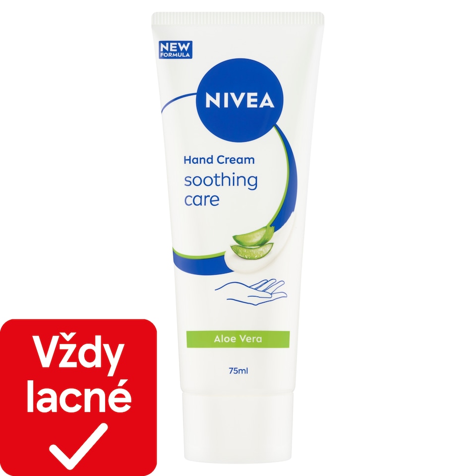 obrázok 1 z Nivea Soothing Care Upokojujúci krém na ruky s aloe vera 75 ml
