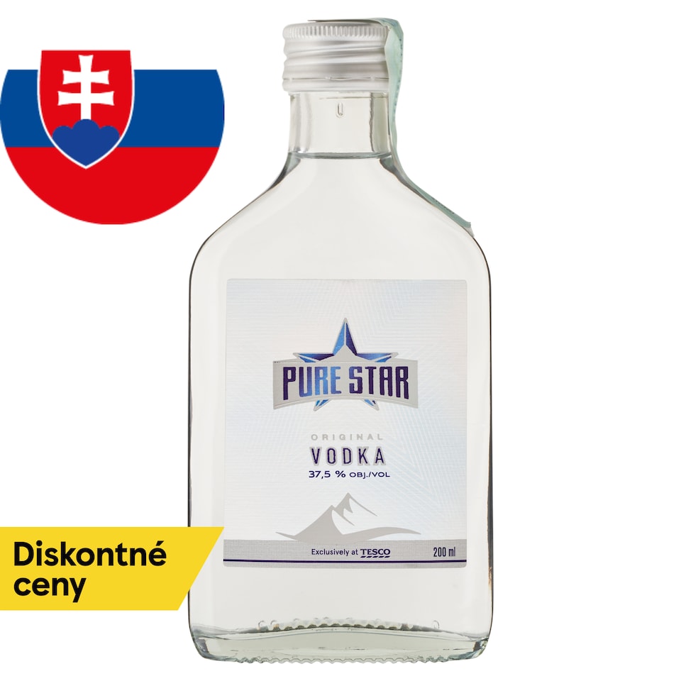 Pure Star Original Vodka 37.5 % 200 ml