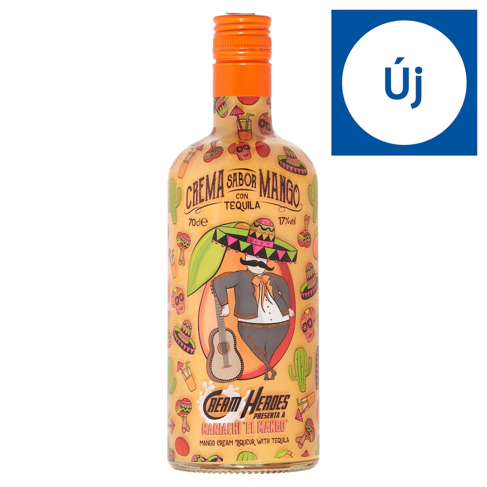 Cream Heroes Mariachi el Mango tequilalikőr 17% 0,7 l