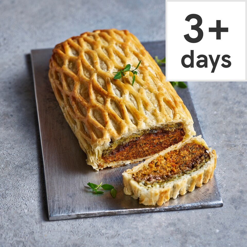 image 1 of 64. Tesco Finest Roasted Butternut Wellington 485g (Serves 4)