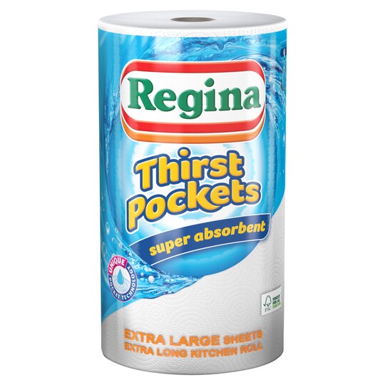 Regina Thirst Pockets 1 Roll Tesco Groceries