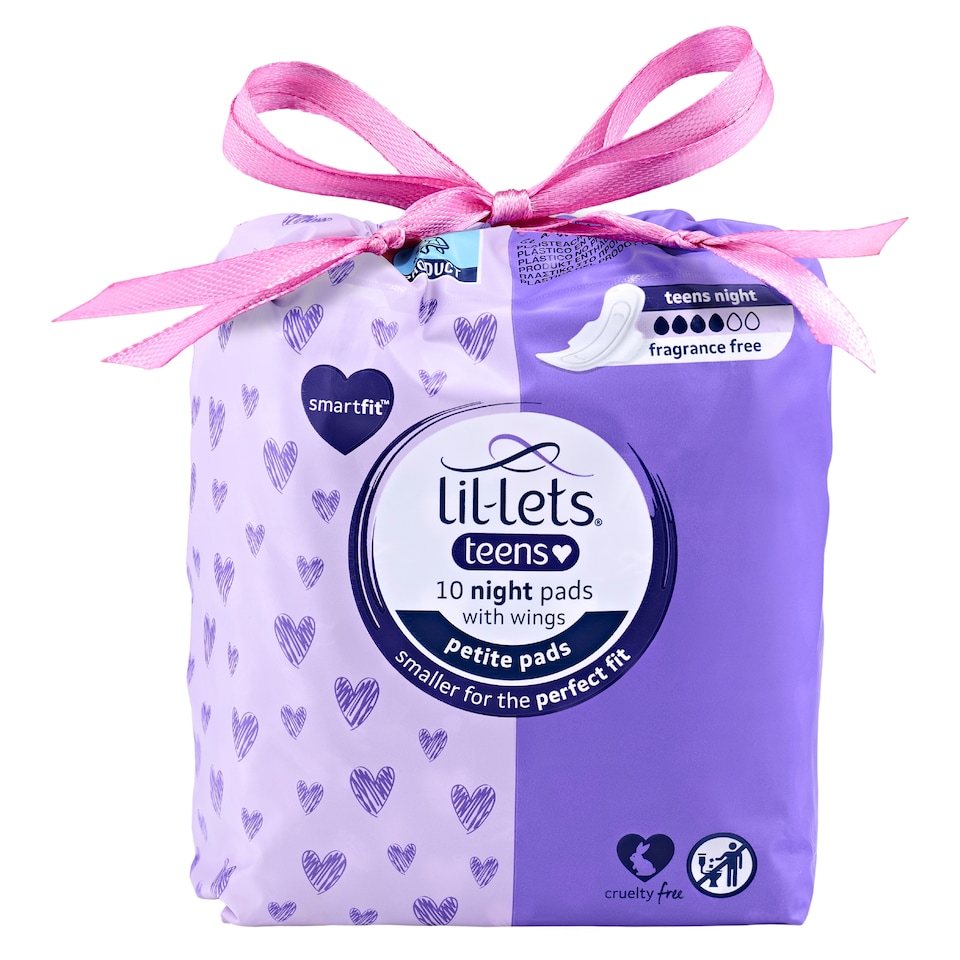 Lil Lets Teen Night S/Twls 10 Pack