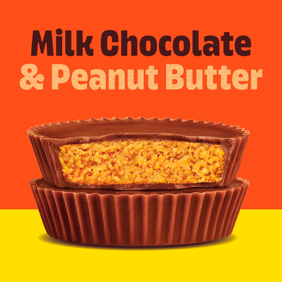 image 1 of Reese's Milk Chocolate Peanut Butter Cups Snack Size Multipack 297g