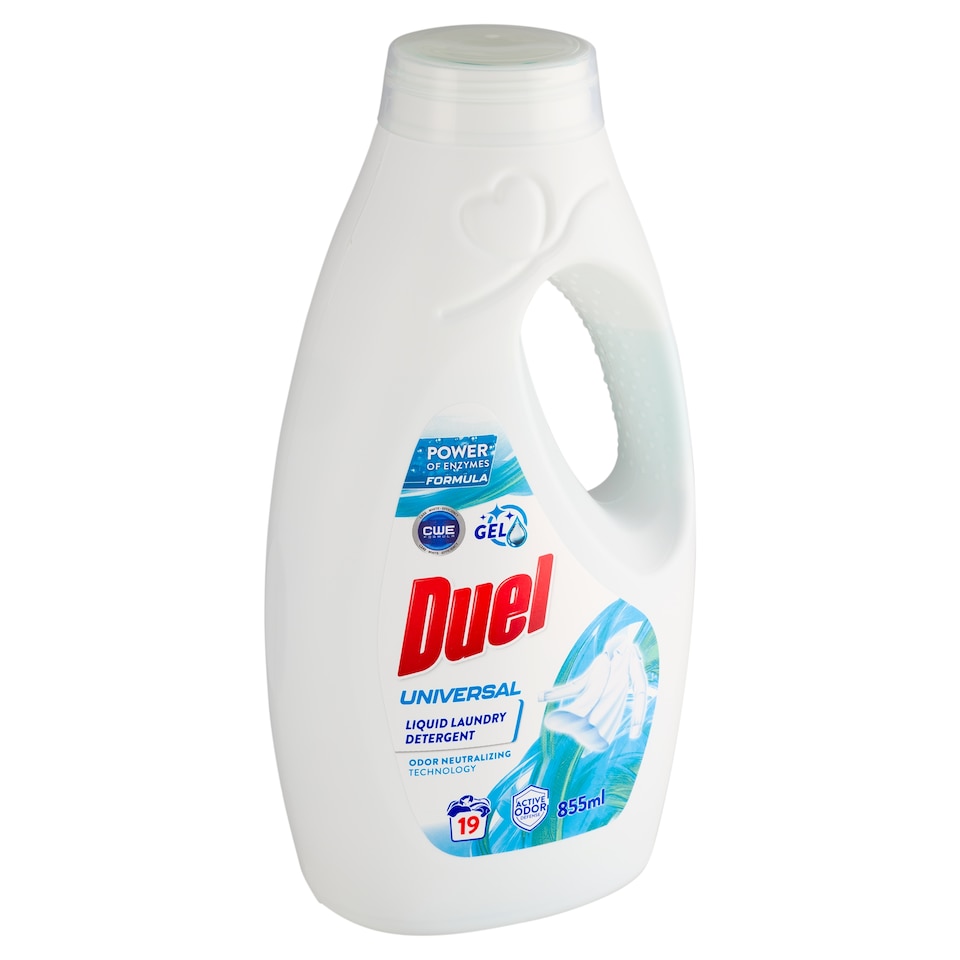 Obrázek 1 pro produkt Duel Univerzální prací prostředek pro automatické pračky i ruční praní 19 praní 855ml
