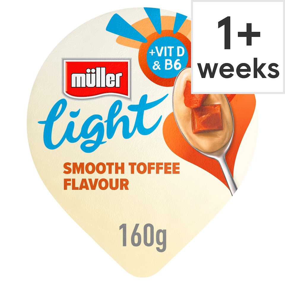 image 1 of Muller Light Toffee Yogurt 160G