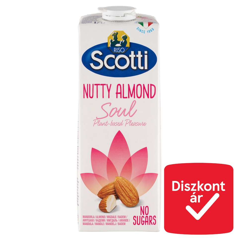 image 1 of Riso Scotti Almond Drink with Calcium and Witamins 1 l