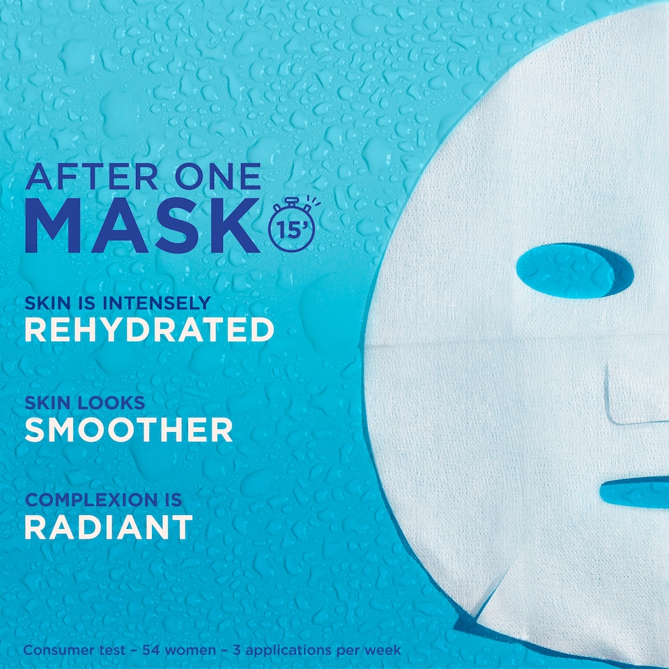 image 1 of Garnier Moisture Bomb Hydrating Face Mask Pomegranate