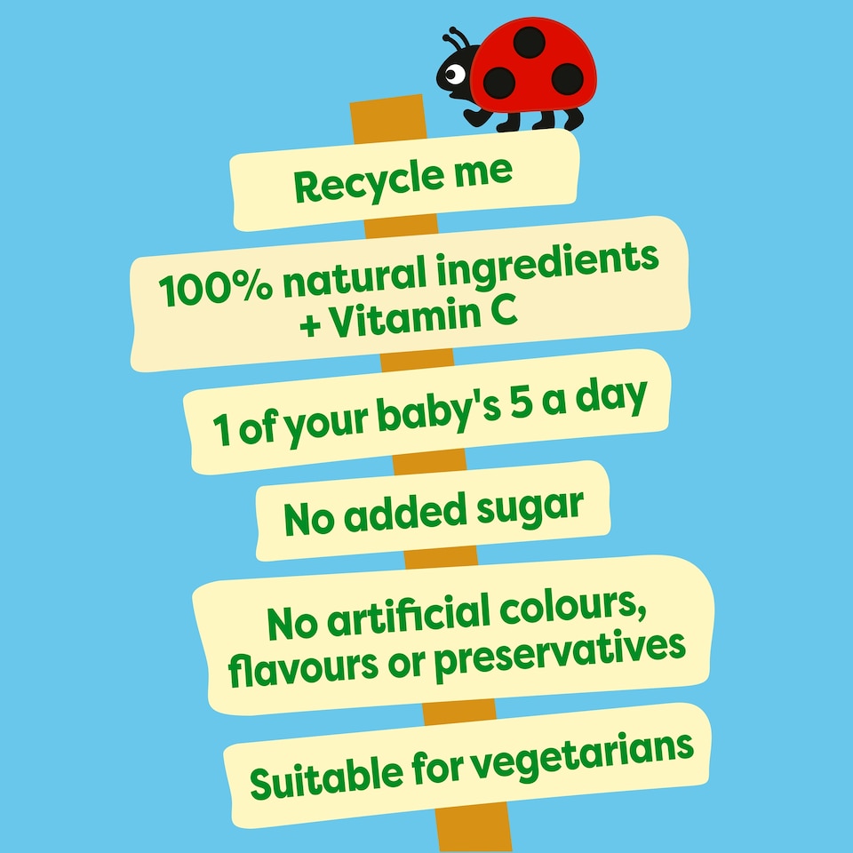 image 1 of Heinz Apple & Strawberry Baby Food Fruit Puree Pouch 100g