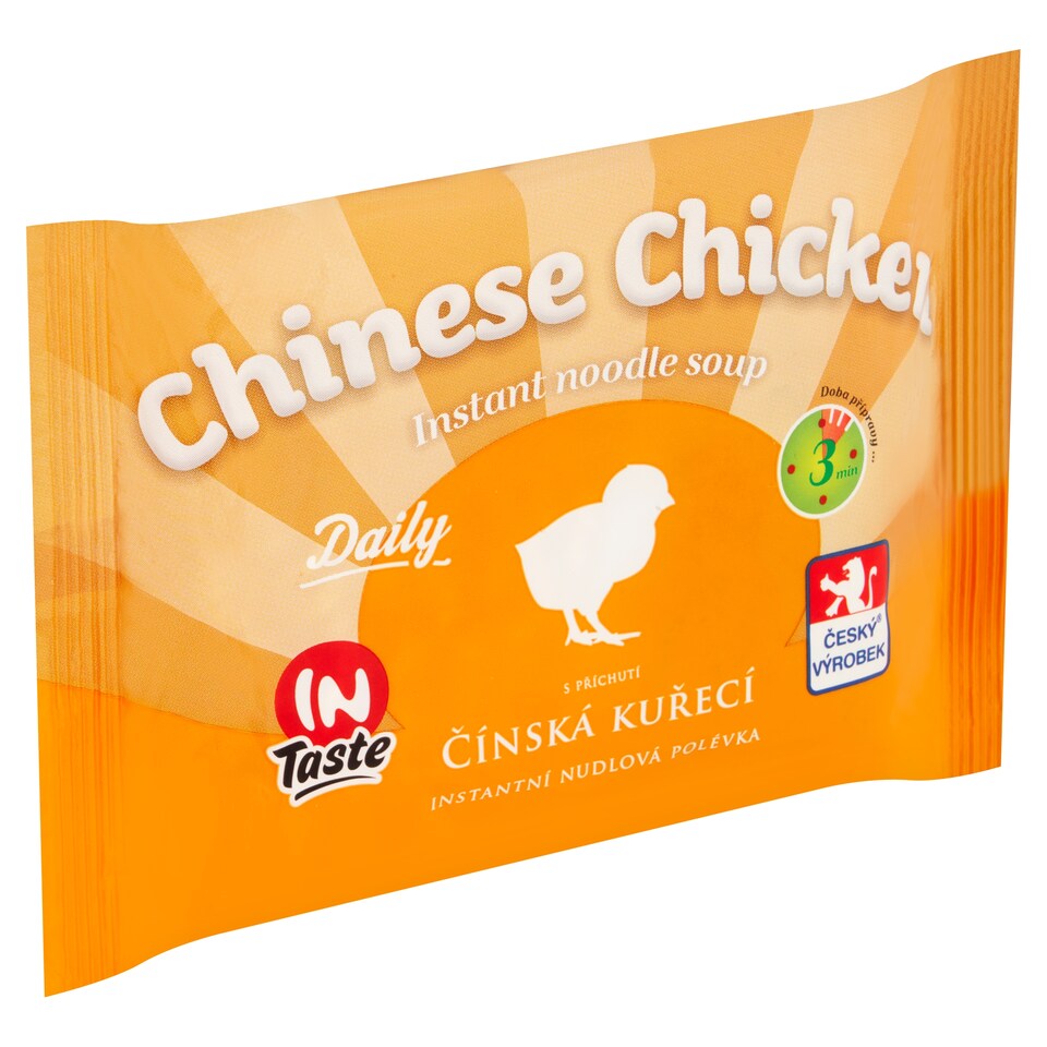 InTaste Daily instantní nudlová polévka s příchutí čínská kuřecí 60g
